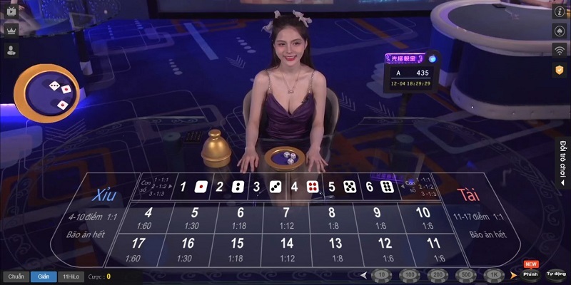 Phòng chơi Baccarat tại Bbin Live Casino SA88