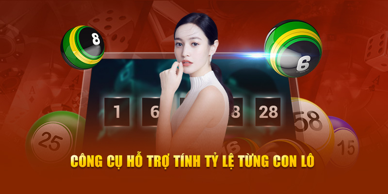 Công cụ hỗ trợ tính tỷ lệ từng con lô