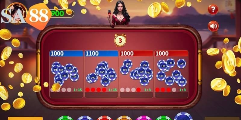 Tham gia xóc đĩa Sa88 người chơi có thể đặt cược chẵn/lẻ